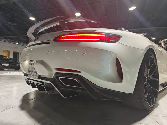 Future Design RT STYLE Carbon Fiber REAR DIFFUSER For Mercedes benz AMG GT GTS GTC C190 2015-ON - Performance SpeedShop