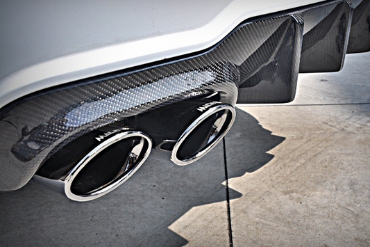 Mercedes Benz W204 Facelift C200 C250 C300 C63 2012 2013 2014 with Aftermarket Parts - FD GT Rear Diffuser Carbon Fiber / FRP from Future Design