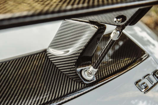 Mercedes Benz AMG GT GTS GTC C190 2015 2016 2017 2018 2019 2020 2021 with Aftermarket Parts - RT Style Rear Wing Carbon Fiber from Aero Republic