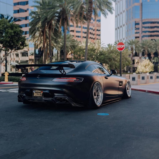 Future Design RT STYLE Carbon Fiber REAR DIFFUSER For Mercedes benz AMG GT GTS GTC C190 2015-ON - Performance SpeedShop