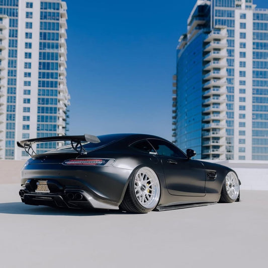 Future Design RT STYLE Carbon Fiber REAR DIFFUSER For Mercedes benz AMG GT GTS GTC C190 2015-ON - Performance SpeedShop