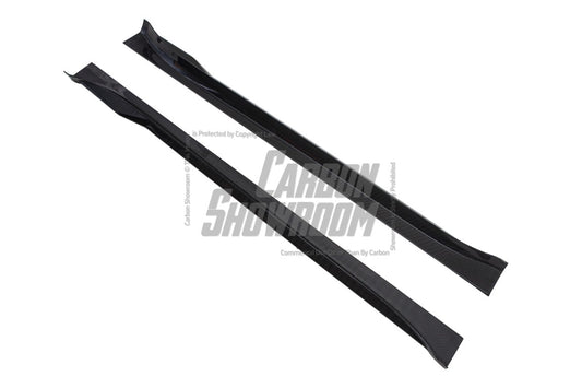Future Design Carbon Fiber SIDE SKIRTS for Porsche 992 Carrera & 4 & S & 4S - Performance SpeedShop