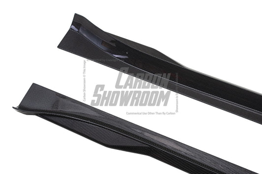Future Design Carbon Fiber SIDE SKIRTS for Porsche 992 Carrera & 4 & S & 4S - Performance SpeedShop