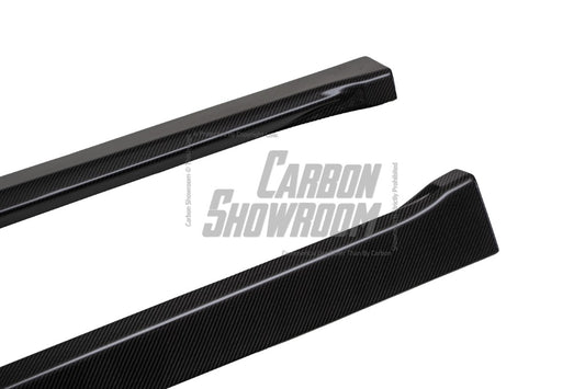 Future Design Carbon Fiber SIDE SKIRTS for Porsche 992 Carrera & 4 & S & 4S - Performance SpeedShop