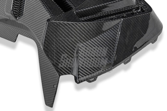 BMW X2 IX2 sDrive28i xDrive28i U10 (with M-Sport bumper) 2024-ON with Aftermarket Parts - Rear Diffuser Dry Pre-preg Carbon Fiber / FRP from Future Design