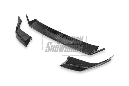 BMW X2 IX2 M35i sDrive28i xDrive28i U10 (with M-Sport bumper) 2024-ON with Aftermarket Parts - V2 Front Lip Pre-preg Carbon Fiber / FRP from Future Design