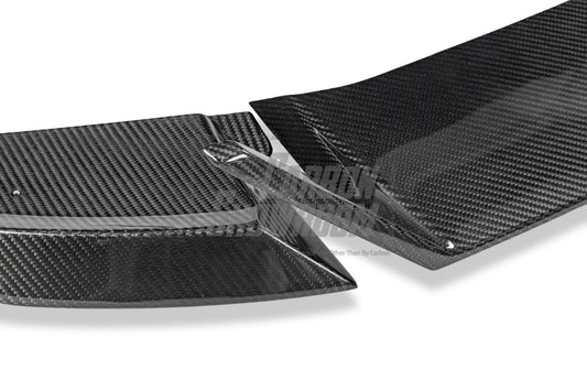 BMW X2 IX2 M35i sDrive28i xDrive28i U10 (with M-Sport bumper) 2024-ON with Aftermarket Parts - V2 Front Lip Pre-preg Carbon Fiber / FRP from Future Design