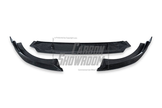 Future Design FD Carbon Fiber FRONT LIP SPLITTER for Volkswagen Golf GTI MK8 - Performance SpeedShop