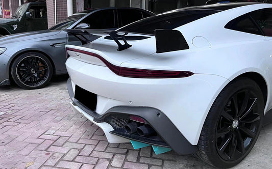 Aston Martin Vantage V8 V12 2019 2020 2021 2022 2023 with Aftermarket Parts - F1 Style Rear Wing Carbon Fiber from G Performance
