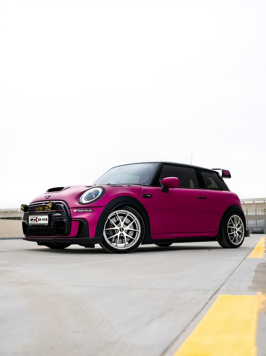 MINI Cooper JCW (John Cooper Works) S Base F56 2014 2015 2016 2017 2018 Pre-LCI & 2019 2020 2021 First LCI & 2022-ON Second LCI with Aftermarket Parts - AG Style Front Fenders Carbon Fiber from G Performance