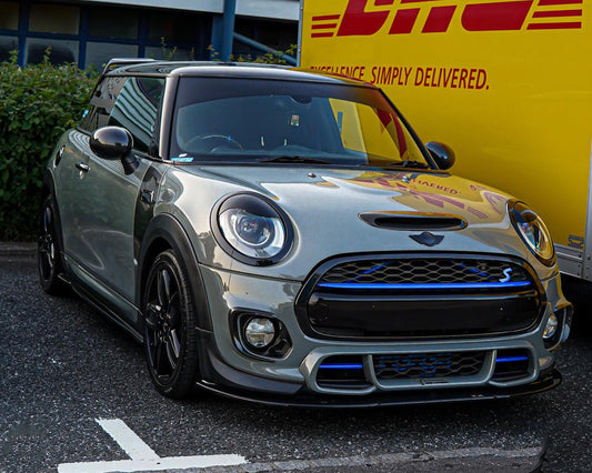 MINI Cooper JCW (John Cooper Works) S Base F56 2014 2015 2016 2017 2018 Pre-LCI & 2019 2020 2021 First LCI & 2022-ON Second LCI with Aftermarket Parts - AG Style Widebody Wheel Arches Carbon Fiber from G Performance