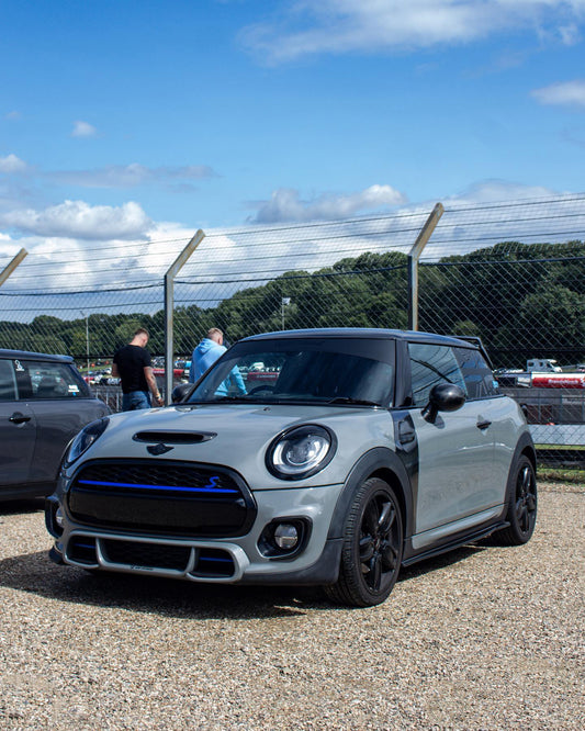 MINI Cooper JCW (John Cooper Works) S Base F56 2014 2015 2016 2017 2018 Pre-LCI & 2019 2020 2021 First LCI & 2022-ON Second LCI with Aftermarket Parts - AG Style Widebody Wheel Arches Carbon Fiber from G Performance