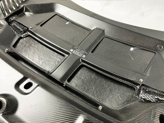 MINI Cooper JCW (John Cooper Works) S Base F56 & 2014 2015 2016 2017 2018 Pre-LCI & 2019 2020 2021 First LCI & 2022-ON Second LCI with Aftermarket Parts - AG Style Hood Carbon Fiber / FRP from G Performance