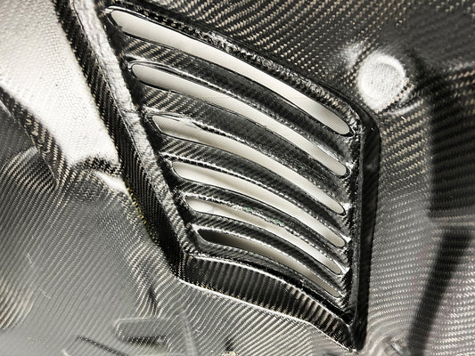 MINI Cooper JCW (John Cooper Works) S Base F56 & 2014 2015 2016 2017 2018 Pre-LCI & 2019 2020 2021 First LCI & 2022-ON Second LCI with Aftermarket Parts - AG Style Hood Carbon Fiber / FRP from G Performance