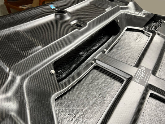 MINI Cooper JCW (John Cooper Works) S Base F56 & 2014 2015 2016 2017 2018 Pre-LCI & 2019 2020 2021 First LCI & 2022-ON Second LCI with Aftermarket Parts - AG Style Hood Carbon Fiber / FRP from G Performance