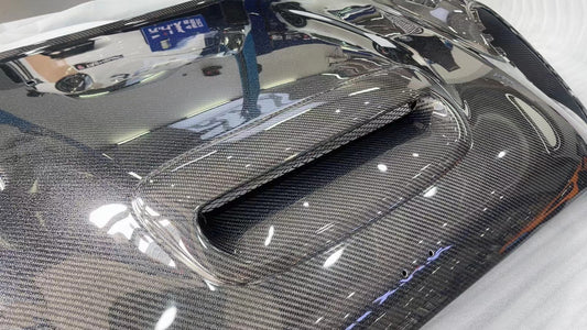 MINI Cooper JCW (John Cooper Works) S Base F56 & 2014 2015 2016 2017 2018 Pre-LCI & 2019 2020 2021 First LCI & 2022-ON Second LCI with Aftermarket Parts - AG Style Hood Carbon Fiber / FRP from G Performance