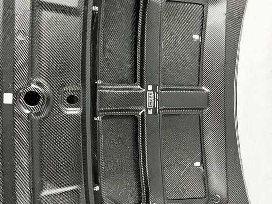 MINI Cooper JCW (John Cooper Works) S Base F56 & 2014 2015 2016 2017 2018 Pre-LCI & 2019 2020 2021 First LCI & 2022-ON Second LCI with Aftermarket Parts - AG Style Hood Carbon Fiber / FRP from G Performance