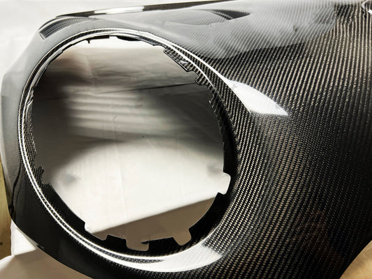 MINI Cooper JCW (John Cooper Works) S Base F56 & 2014 2015 2016 2017 2018 Pre-LCI & 2019 2020 2021 First LCI & 2022-ON Second LCI with Aftermarket Parts - AG Style Hood Carbon Fiber / FRP from G Performance