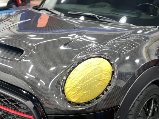 MINI Cooper JCW (John Cooper Works) S Base F56 & 2014 2015 2016 2017 2018 Pre-LCI & 2019 2020 2021 First LCI & 2022-ON Second LCI with Aftermarket Parts - AG Style Hood Carbon Fiber / FRP from G Performance