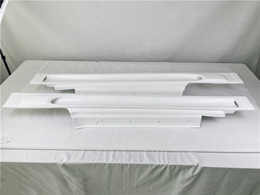 MINI Cooper JCW (John Cooper Works) S Base F56 2014 2015 2016 2017 2018 Pre-LCI & 2019 2020 2021 First LCI & 2022-ON Second LCI with Aftermarket Parts - Garbino Style Side Skirts FRP from G Performance