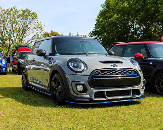 MINI Cooper JCW (John Cooper Works) S Base F56 2014 2015 2016 2017 2018 Pre-LCI & 2019 2020 2021 First LCI & 2022-ON Second LCI with Aftermarket Parts - AG Style Widebody Wheel Arches Carbon Fiber from G Performance