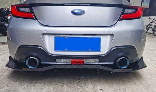 Subaru BRZ ZD8 2022 2023 2024 & Toyota GR86 ZN8 2022 2023 2024 with Aftermarket Parts - VRSA1 Style Rear Diffuser Pre-preg Carbon Fiber from EPR USA