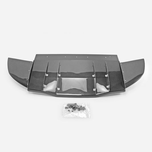 Subaru BRZ ZD8 2022 2023 2024 & Toyota GR86 ZN8 2022 2023 2024 with Aftermarket Parts - VRSA1 Style Rear Diffuser Pre-preg Carbon Fiber from EPR USA