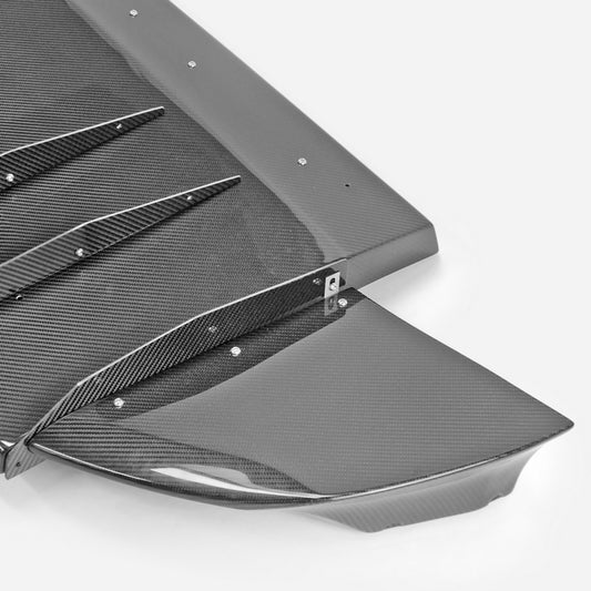 Subaru BRZ ZD8 2022 2023 2024 & Toyota GR86 ZN8 2022 2023 2024 with Aftermarket Parts - VRSA1 Style Rear Diffuser Pre-preg Carbon Fiber from EPR USA