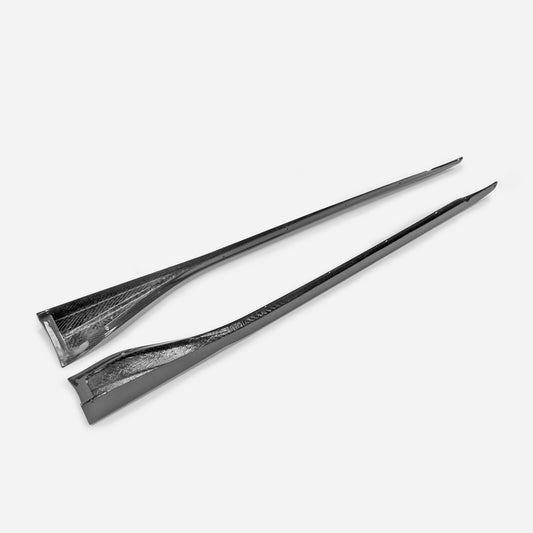 Subaru BRZ ZD8 2022 2023 2024 & Toyota GR86 ZN8 2022 2023 2024 with Aftermarket Parts - VRSA1 Style Side Skirts Carbon Fiber / FRP from EPR USA