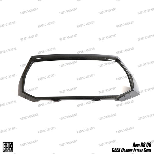 Audi RSQ8 2021-ON with Aftermarket Parts - Front Kidney Grill Carbon Fiber from Geex Village