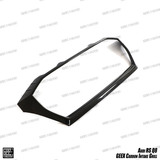 Audi RSQ8 2021-ON with Aftermarket Parts - Front Kidney Grill Carbon Fiber from Geex Village