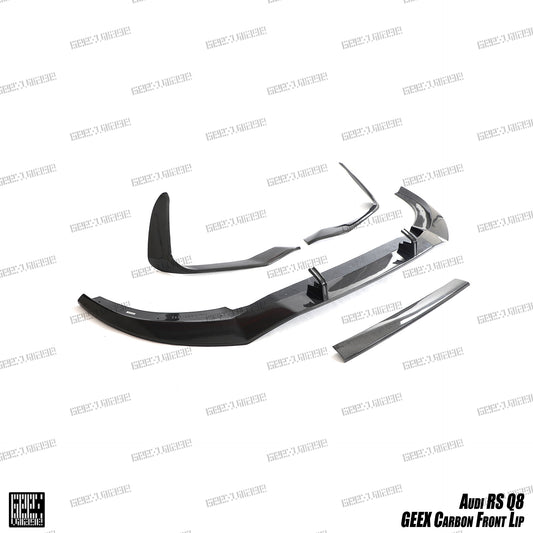 Audi RSQ8 2021-ON with Aftermarket Parts - Front Lip Carbon Fiber from Geex Village