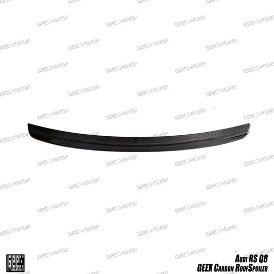 Audi RSQ8 2021-ON with Aftermarket Parts - Rear Roof Spoiler Carbon Fiber from Geex Village