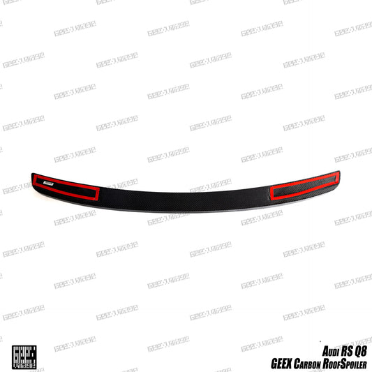 Audi RSQ8 2021-ON with Aftermarket Parts - Rear Roof Spoiler Carbon Fiber from Geex Village
