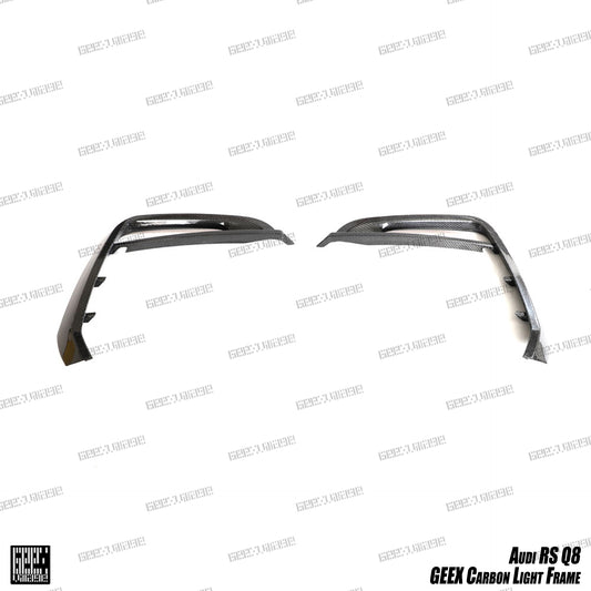Audi RSQ8 2021-ON with Aftermarket Parts - Upper Valences Carbon Fiber from Geex Village