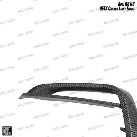 Audi RSQ8 2021-ON with Aftermarket Parts - Upper Valences Carbon Fiber from Geex Village