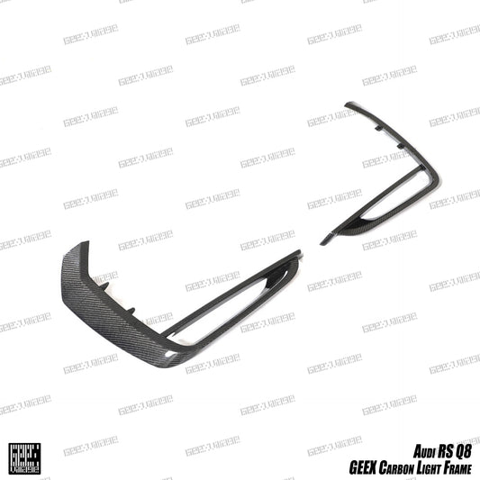 Audi RSQ8 2021-ON with Aftermarket Parts - Upper Valences Carbon Fiber from Geex Village