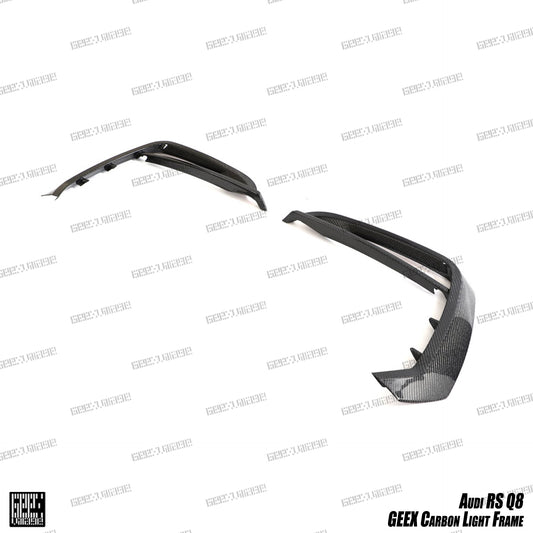 Audi RSQ8 2021-ON with Aftermarket Parts - Upper Valences Carbon Fiber from Geex Village