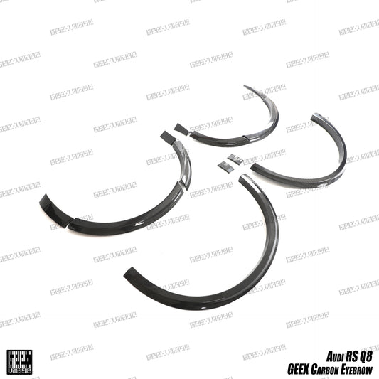 Audi RSQ8 2021-ON with Aftermarket Parts - Wheel Arches Carbon Fiber from Geex Village