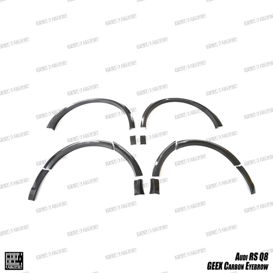 Audi RSQ8 2021-ON with Aftermarket Parts - Wheel Arches Carbon Fiber from Geex Village