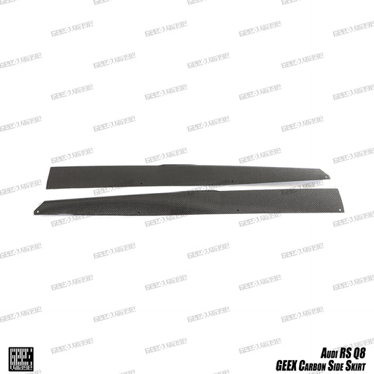 Audi RSQ8 SQ8 Q8 2020-ON with Aftermarket Parts - Side Skirts Carbon Fiber from Geex Village