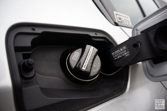 BMW 3 Series 330i M340i G20 (LCI & Pre-LCI) 2019-ON & M3 G80 G81 2021-ON with Aftermarket Parts - MP M Performance Style Fuel Filler Cap Carbon Fiber from Geex Village