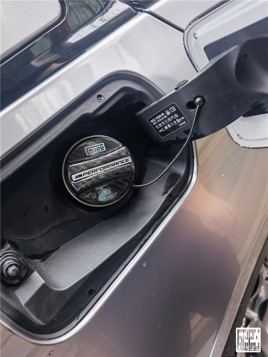 BMW 3 Series 330i M340i G20 (LCI & Pre-LCI) 2019-ON & M3 G80 G81 2021-ON with Aftermarket Parts - MP M Performance Style Fuel Filler Cap Carbon Fiber from Geex Village