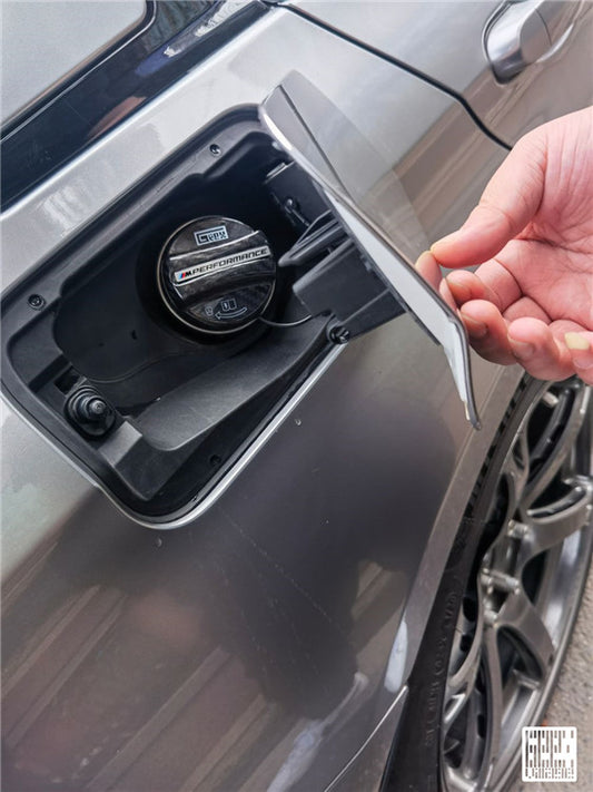 BMW 3 Series 330i M340i G20 (LCI & Pre-LCI) 2019-ON & M3 G80 G81 2021-ON with Aftermarket Parts - MP M Performance Style Fuel Filler Cap Carbon Fiber from Geex Village