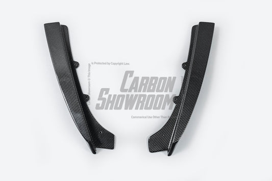 BMW 3 Series M Sport 340i 335i F30 2012 2013 2014 2015 2016 2017 2018 2019 with Aftermarket Parts - Rear Canards Carbon Fiber from Geex Village