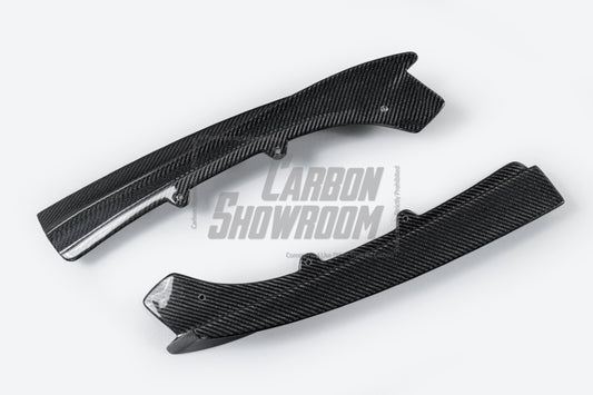 BMW 3 Series M Sport 340i 335i F30 2012 2013 2014 2015 2016 2017 2018 2019 with Aftermarket Parts - Rear Canards Carbon Fiber from Geex Village