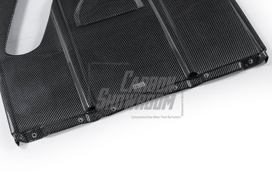 BMW 3 Series M Sport 340i 335i F30 2012 2013 2014 2015 2016 2017 2018 2019 with Aftermarket Parts - Rear Diffuser & Rear Diffuser Undertray Carbon Fiber from Geex Village