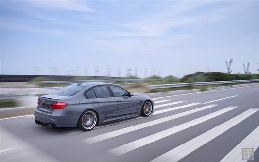 BMW 3 Series M Sport 340i 335i F30 F31 2012 2013 2014 2015 2016 2017 2018 2019 with Aftermarket Parts - Side Skirts Carbon Fiber from Geex Village