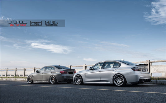 BMW 3 Series M Sport 340i 335i F30 F31 2012 2013 2014 2015 2016 2017 2018 2019 with Aftermarket Parts - Side Skirts Carbon Fiber from Geex Village