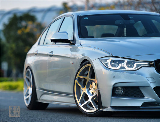 BMW 3 Series M Sport 340i 335i F30 F31 2012 2013 2014 2015 2016 2017 2018 2019 with Aftermarket Parts - Side Skirts Carbon Fiber from Geex Village